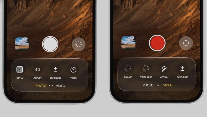 В обновленной версии iOS 19 вновь ожидается изменение дизайна системы, особенно в приложении Камеры